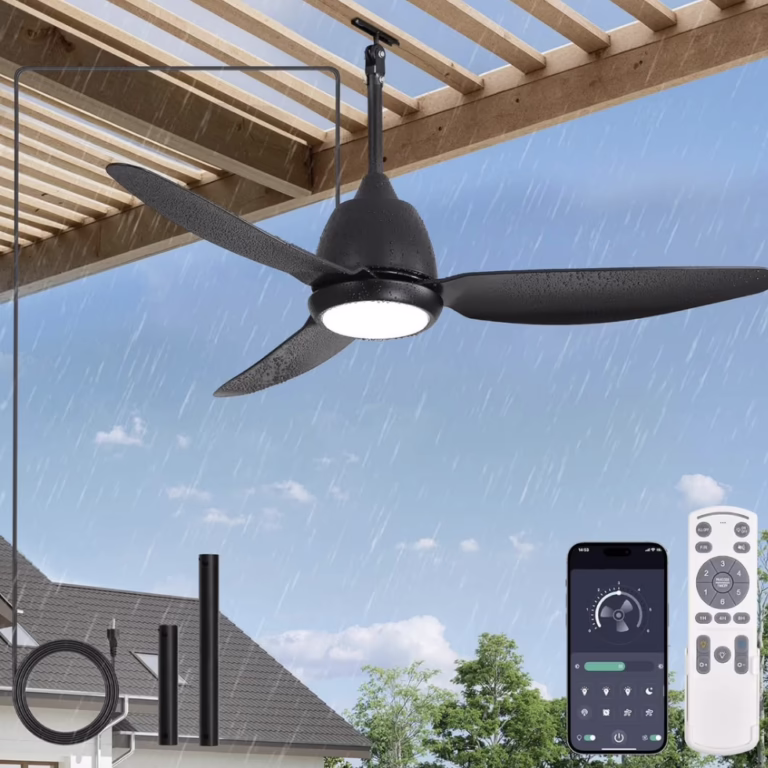 Waterproof ceiling fan!