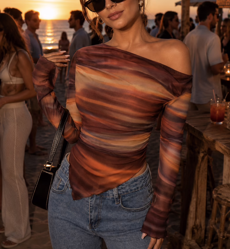 Asymmetric Blouse
