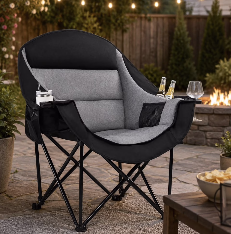 Oversized camping chair!