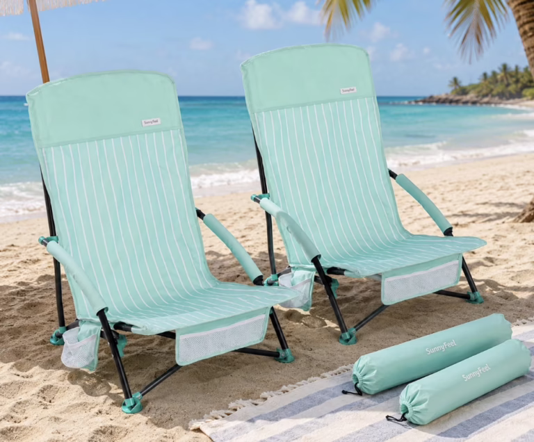 2-pack beach chairs!