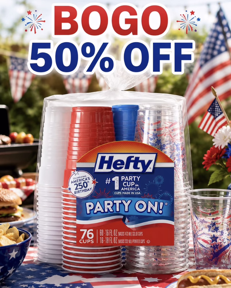 Party plastic cups!