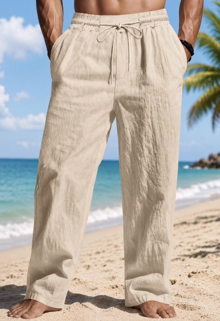 Linen pants for men!