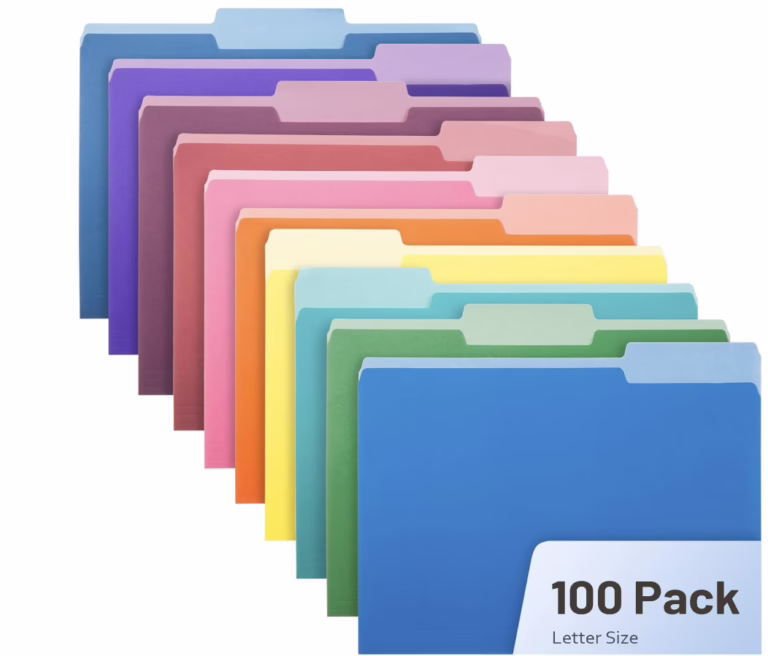 100 File Folders
