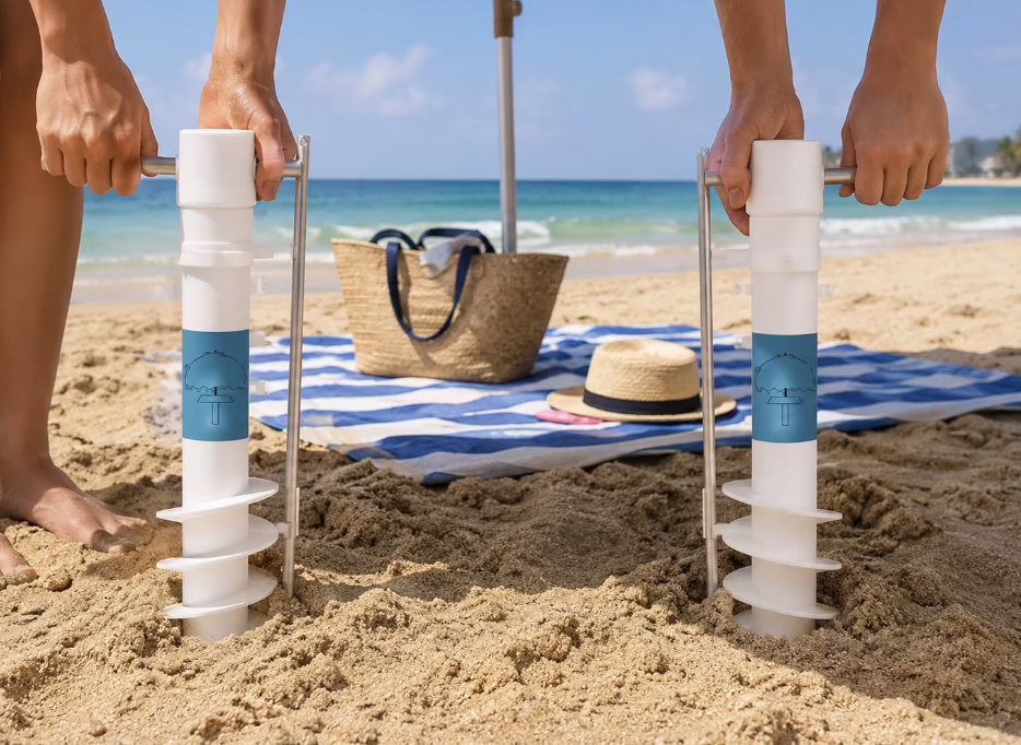 Sand anchors!