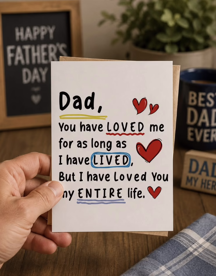 Father’s day card!