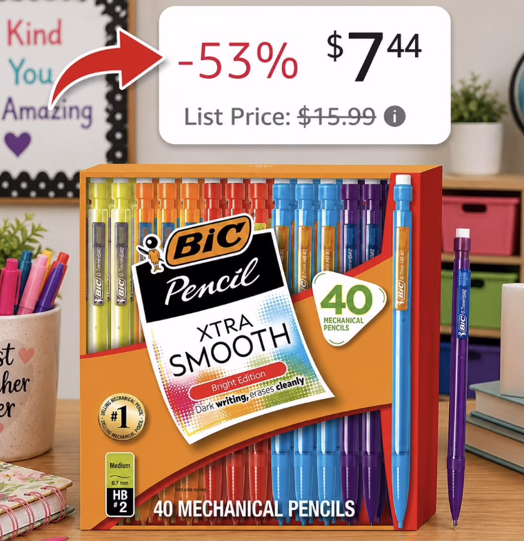 BIC mechanical pencils!
