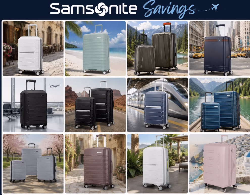 Samsonite luggage!