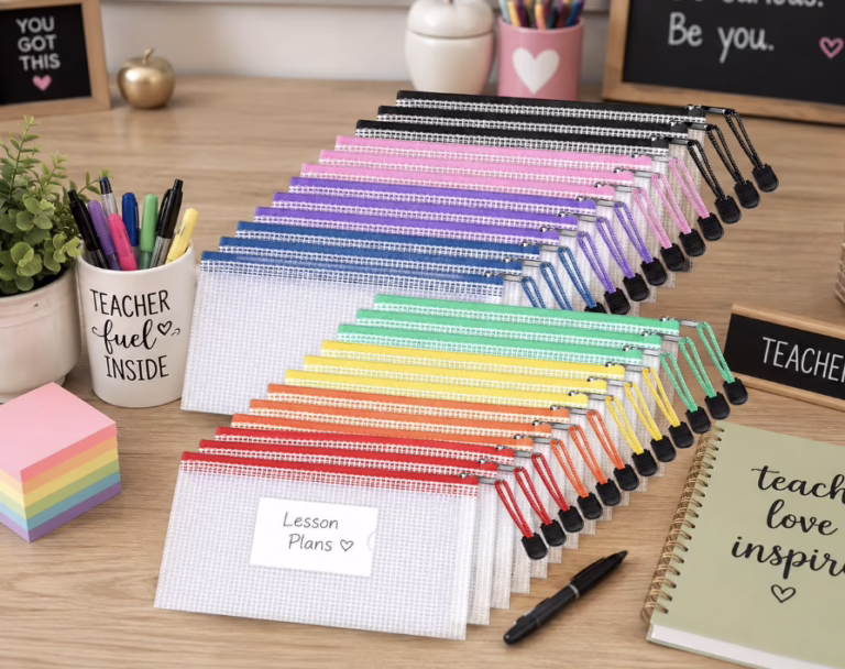 Mesh Zipper Pouches!