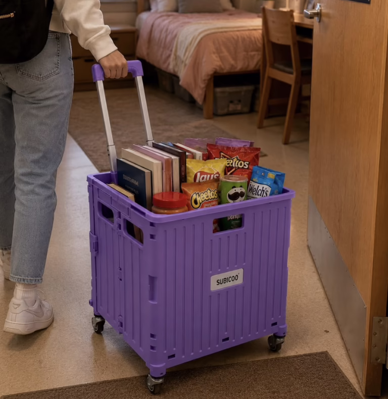 Folding rolling crate!