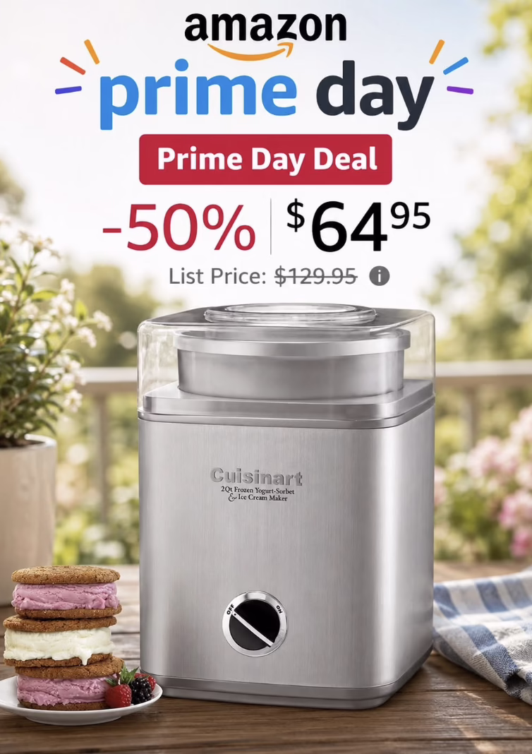 Cuisinart Ice Cream Maker!