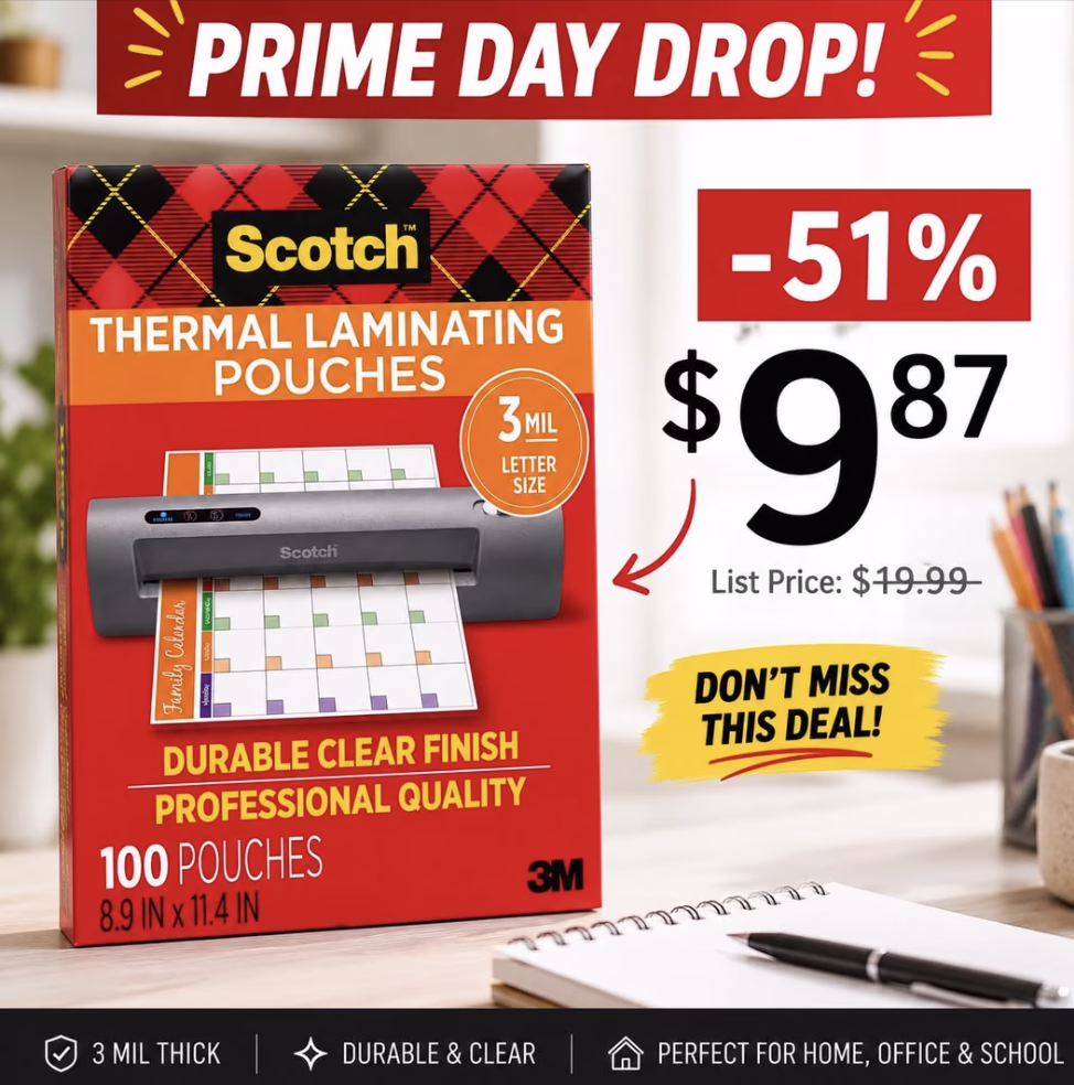 Scotch Thermal Pouches!