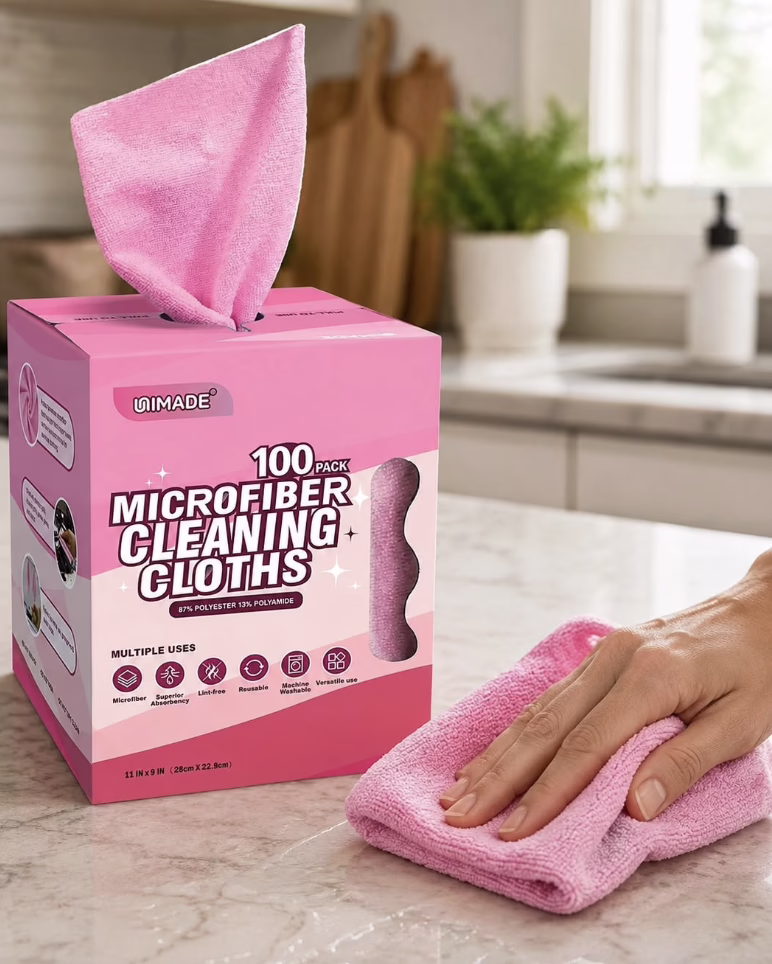 Microfiber cleaning cloths!