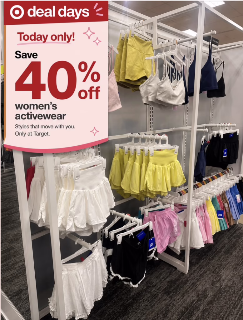 Women’s activewear!