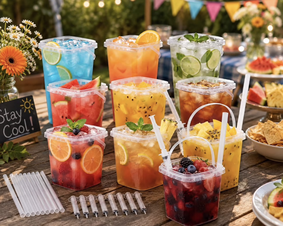 Drink Bucket Cups!