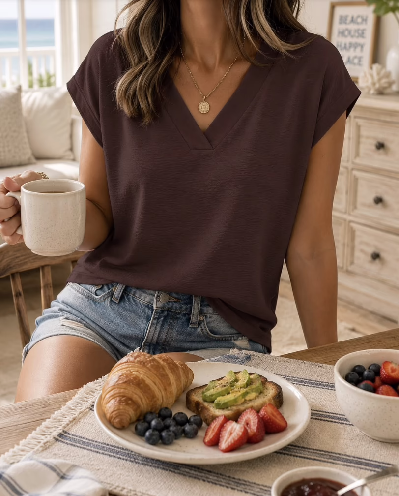 Cap Sleeve Blouse!
