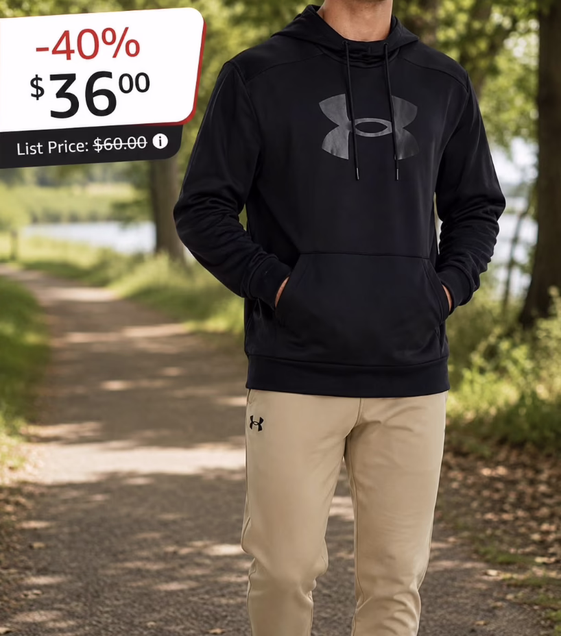 UA Fleece Hoodie!