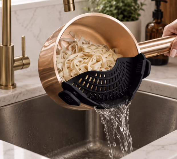 Clip On Strainer!