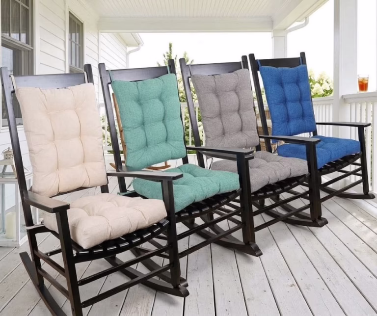 Set of 2 Rocking Chair Cushions