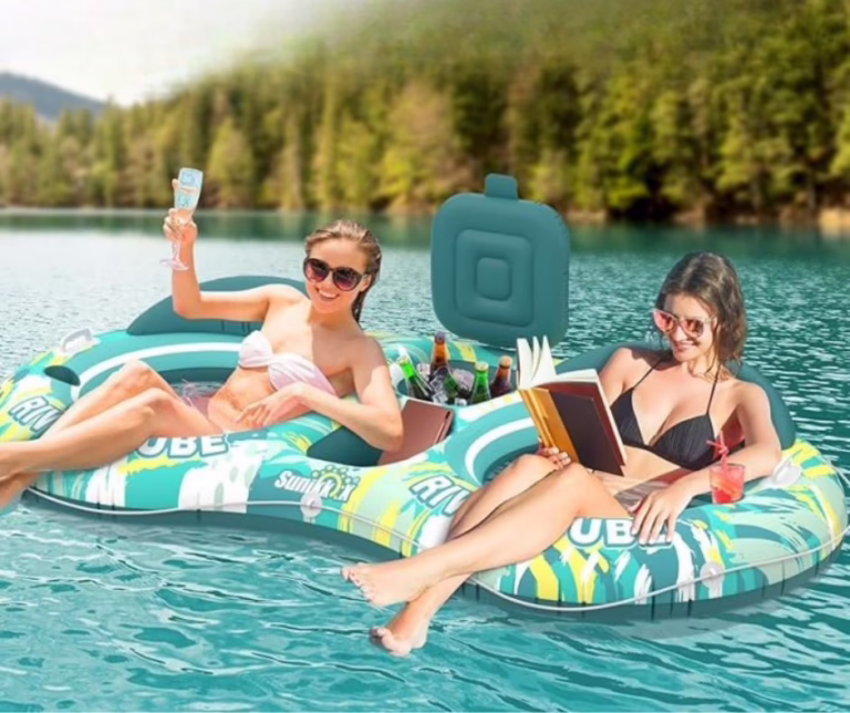 Pool Float with Cooler
