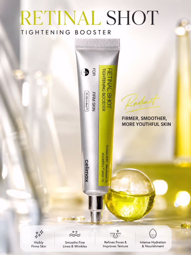 Korean skincare retinal treatment