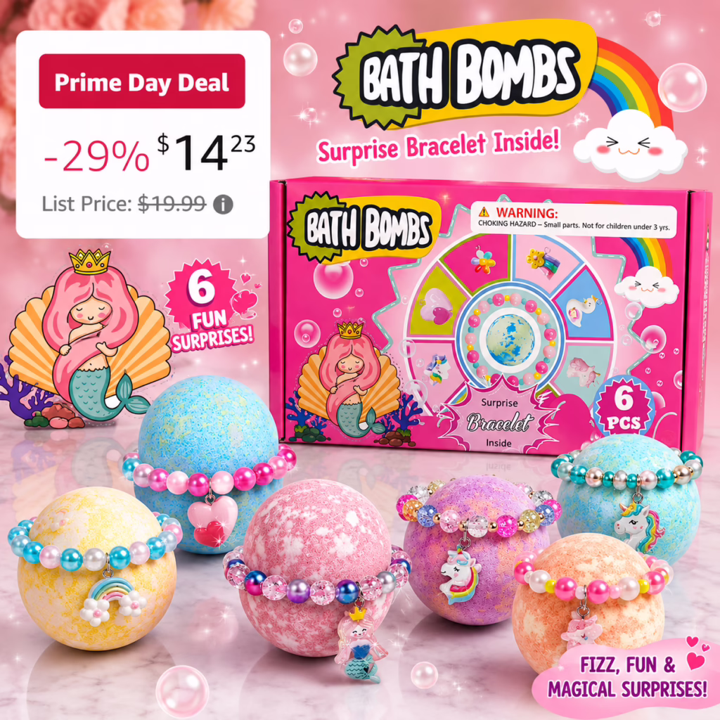 Unicorn Bracelet Bath Bombs