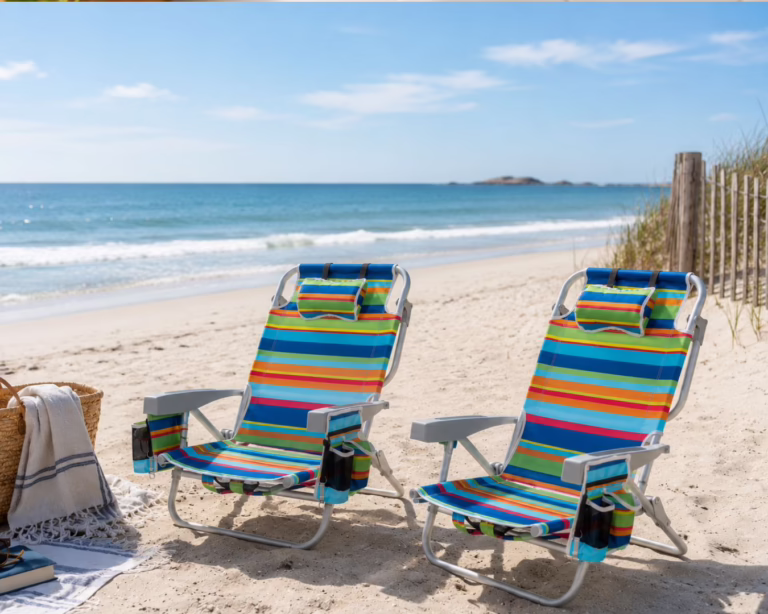 2-Pack Backpack Beach Chairs
