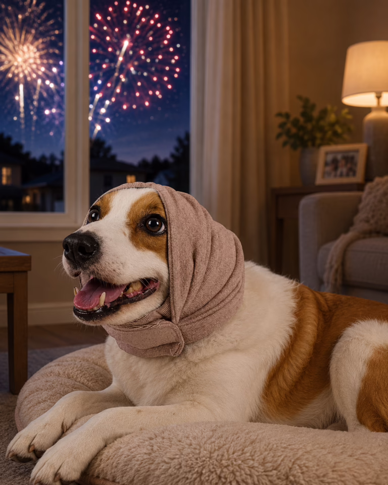 🐶 Fireworks Season Dog Parents!