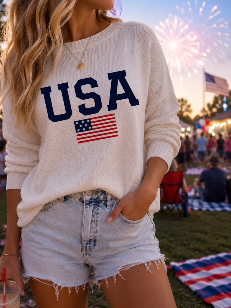 🇺🇸 Cozy for Cool Summer Nights!