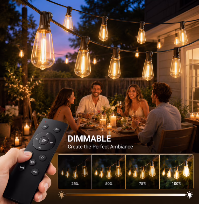 Dimmable Cafe Lights