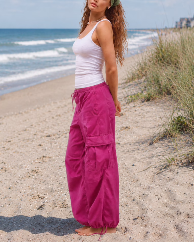 Cargo Parachute Pants