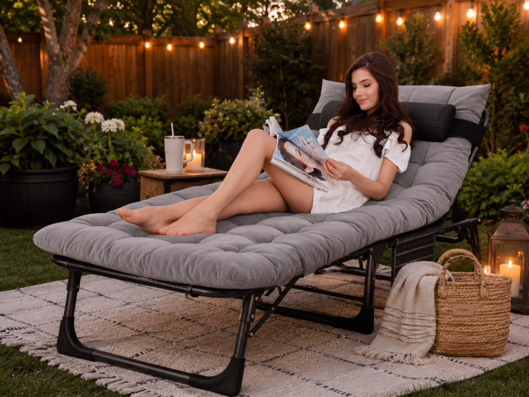 Cushioned Outdoor Chair