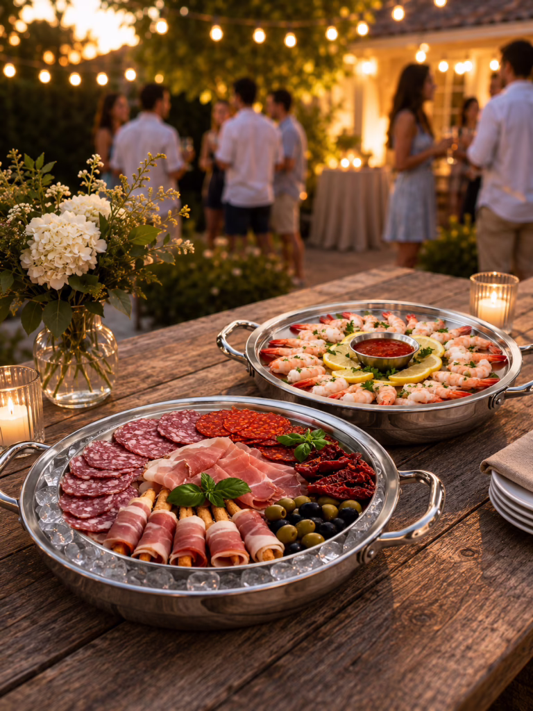 Set of Chilled Platters
