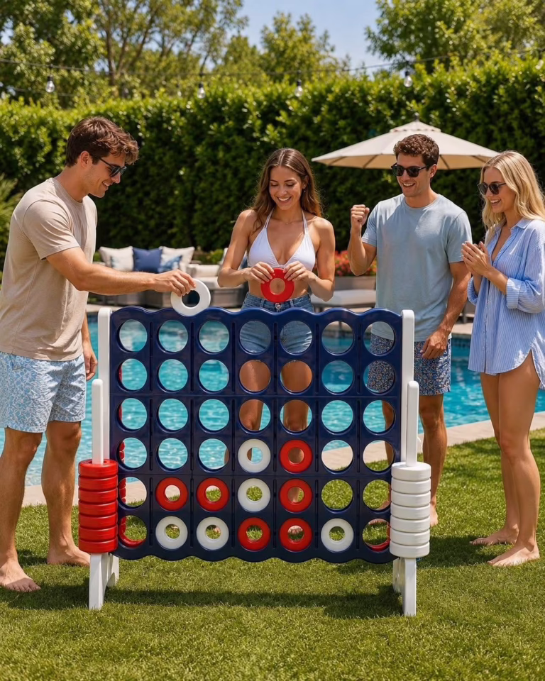 Giant Connect Four+ Game