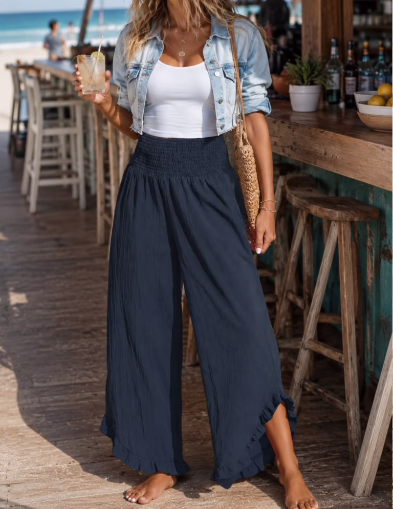 Cupshe Tulip Hem Pants