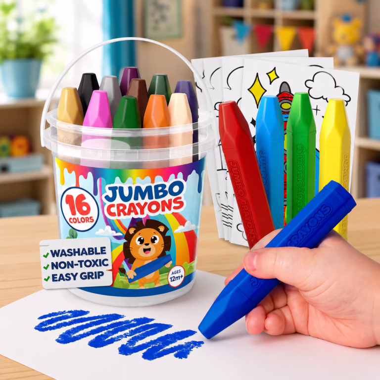 🎨 Big Crayons, Big Fun