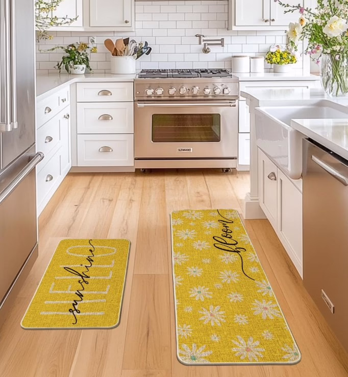 Hello Sunshine Kitchen Mats