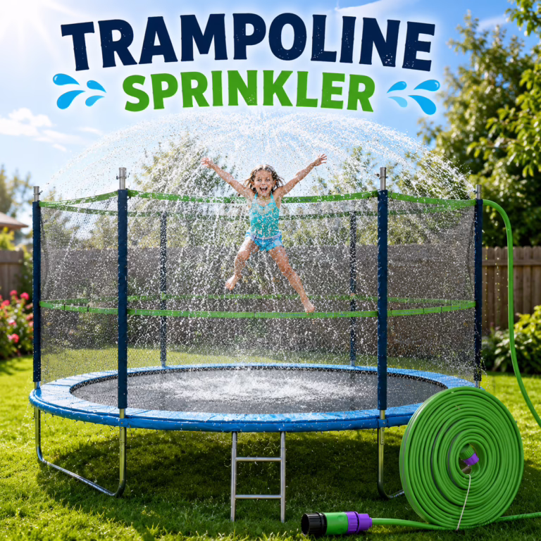 💦 Turn Your Trampoline Into a Water Park!