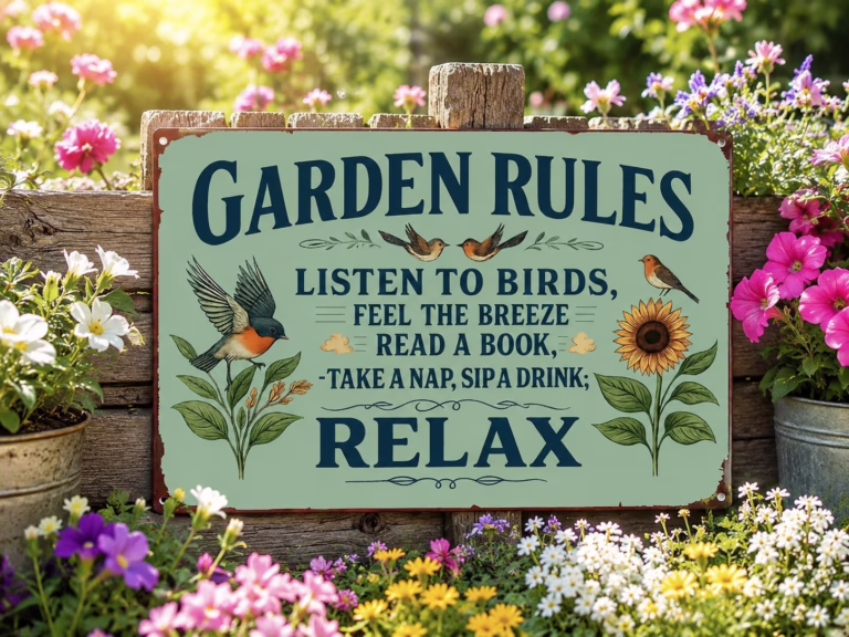 Garden Sign