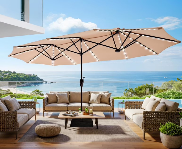 Solar Patio Umbrella