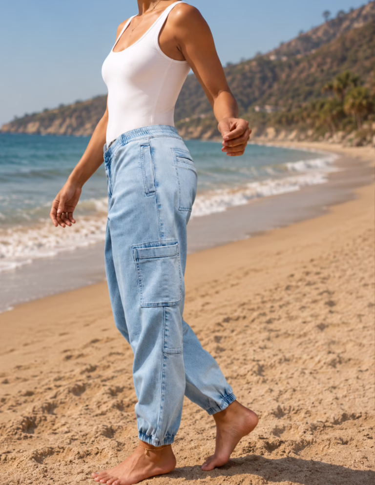 Denim Joggers