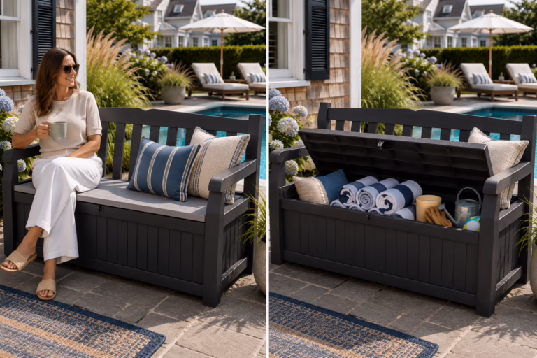 Keter Deck Storage Bench