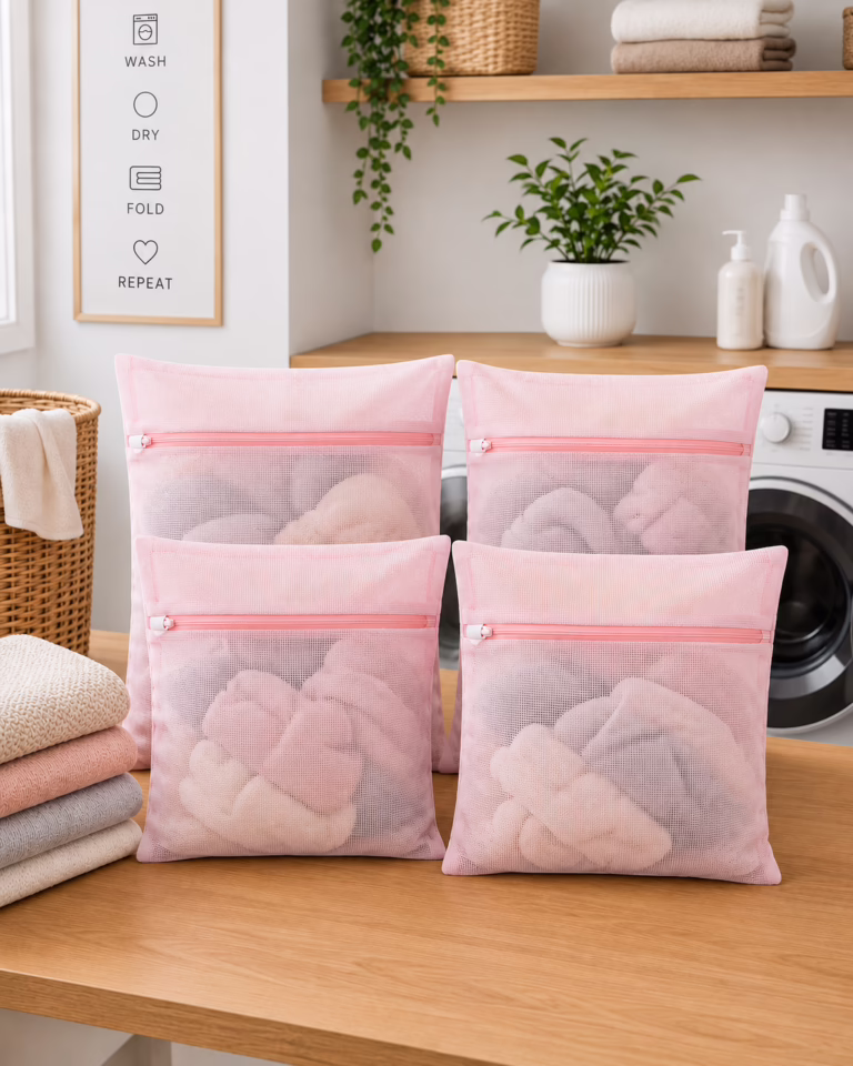 Mesh Laundry Bag Set