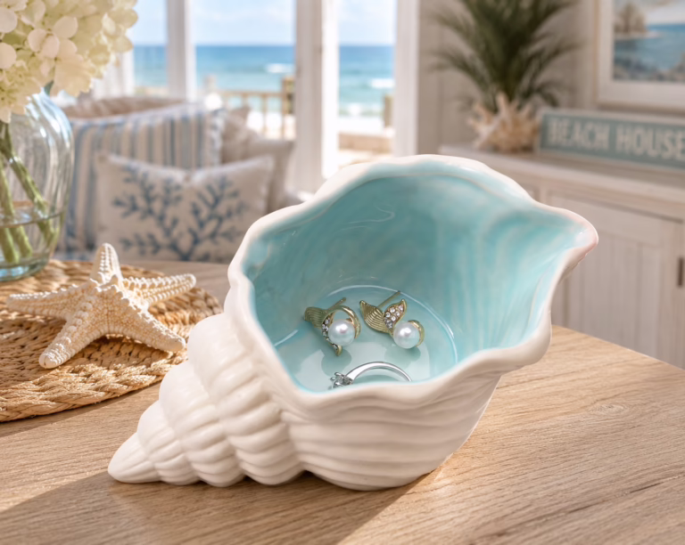 🐚 Coastal Jewelry Dish