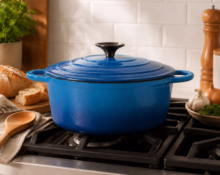 Enameled Cast Iron Dutch Oven