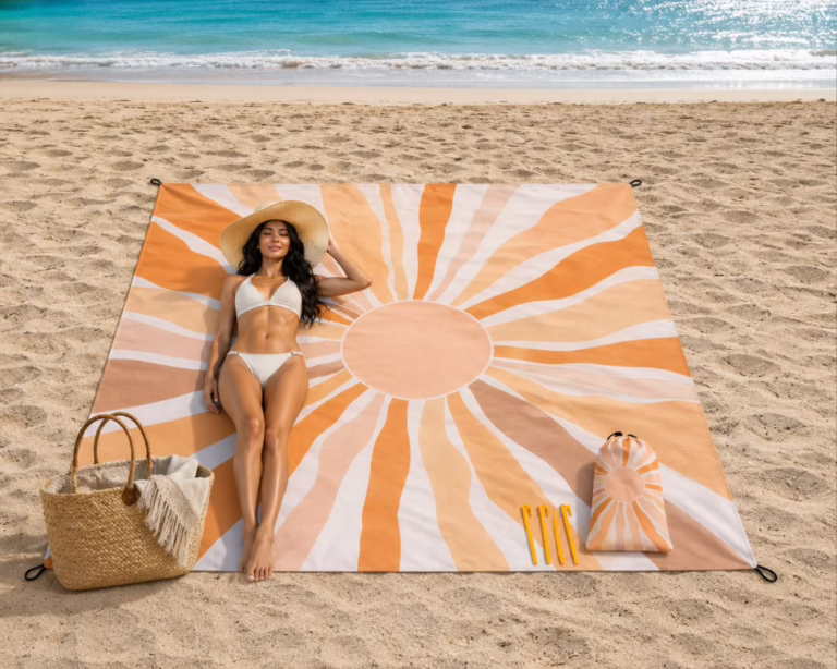 Livin’ Large Beach Towel