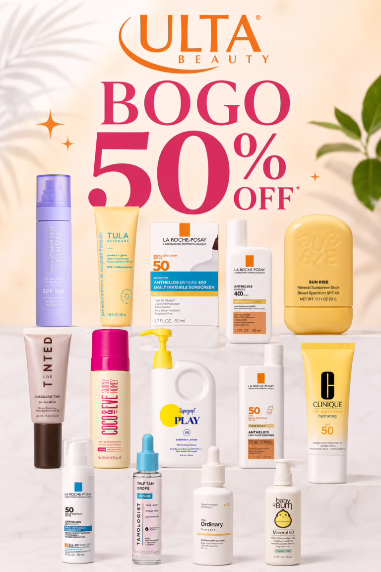 ☀️ Suncare Stock-Up Time
