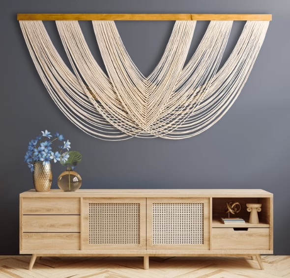 Macrame Wall Hanging Tapestry