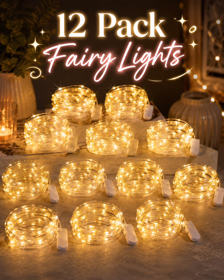12 pack fairy lights