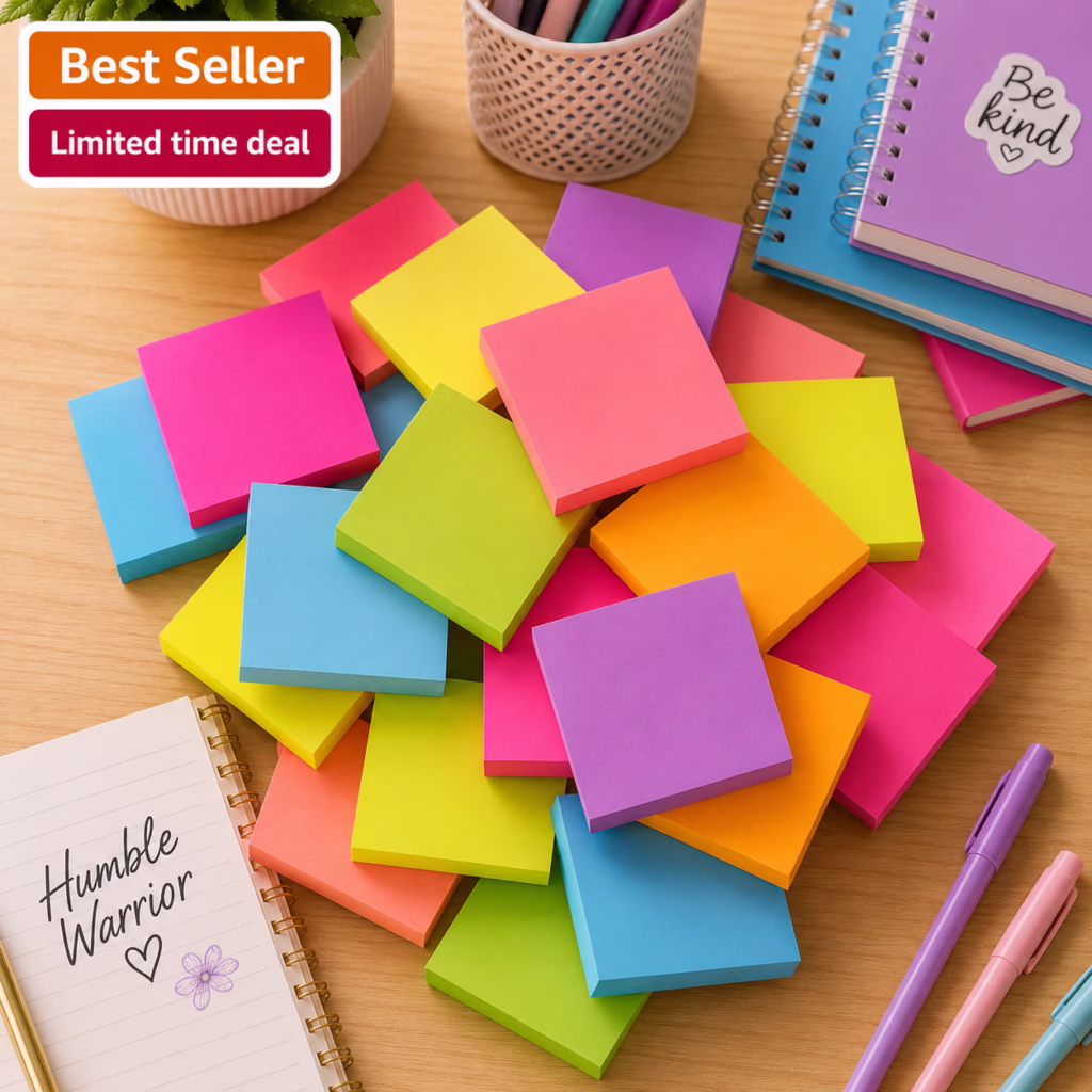 📝 I can never have enough sticky notes! 😂💕