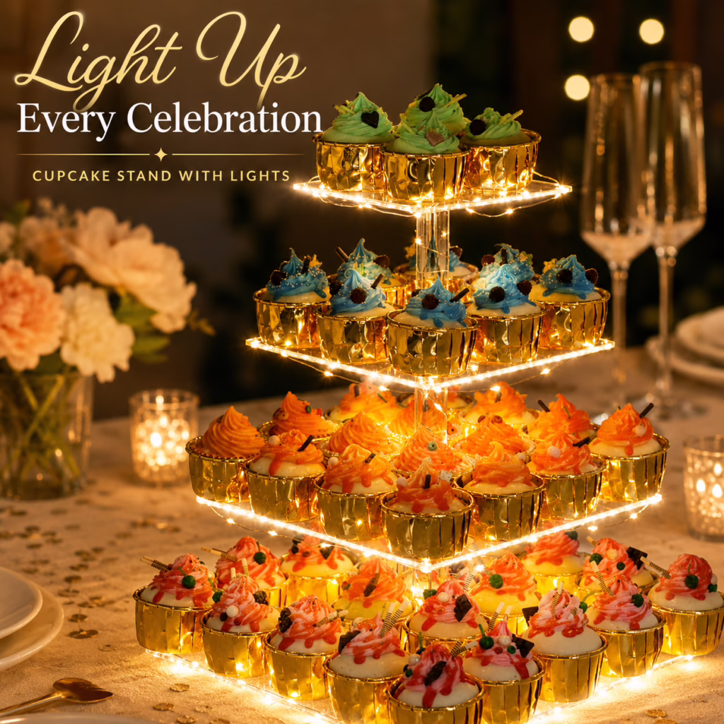 🧁 This cupcake stand is such a showstopper! ✨